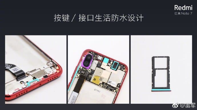 Фотографии разобранного смартфона Xiaomi Redmi Note 7 подтверждают наличие элементов, защищающих от попадания внутрь воды Фотографии разобранного смартфона Xiaomi Redmi Note 7 подтверждают наличие элементов, защищающих от попадания внутрь воды
