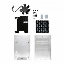 Корпус Gelid Iceberry обеспечивает активное охлаждение одноплатного компьютера Raspberry Pi 4