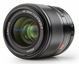 До конца месяца начнутся поставки объектива Viltrox AF 33mm f/1.4