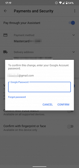 Google тестирует покупки с простым подтверждением платежей голосом