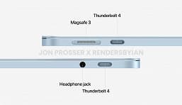 MacBook Air нового поколения с челкой показали на рендерах. Он получит мощную платформу M2 и MagSafe