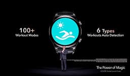 Круглый экран AMOLED 1,43 дюйма, более 100 режима тренировок, GPS и NFC, датчики ЧСС и SpO2, 14 дней автономной работы за 230 евро.  Умные часы Honor Watch GS 3 представлены в Европе