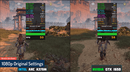 Трехлетняя 3D-карта GeForce GTX 1650 на 15-20% быстрее новейшей Intel Arc A370M в популярных играх