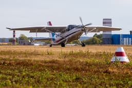 Фотогалерея: отечественный самолёт ЛМС-901 «Байкал» испытывают на грунтовой поверхности