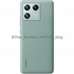 Xiaomi 13 с камерой Leica впервые показали на рендерах