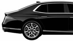 В России запатентовали флагманский 380-сильный седан Genesis G90 второго поколения