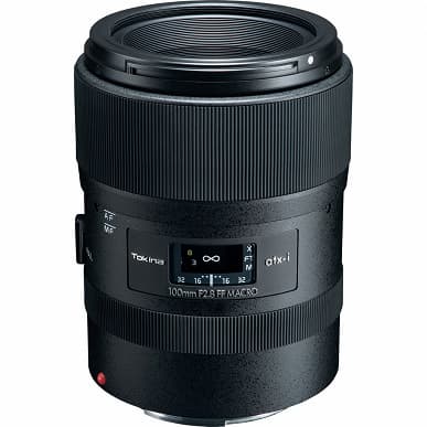Представлен объектив Tokina atx-i 100mm F2.8 FF Macro
