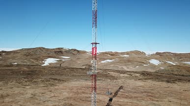 В Антарктиде заработала первая российская сеть сотовой связи