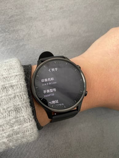 Xiaomi Watch Color и доступные циферблаты засветились прямо перед началом продаж