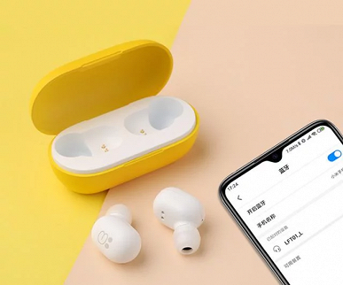 Xiaomi выпустила весёленькие полностью беспроводные наушники за копейки
