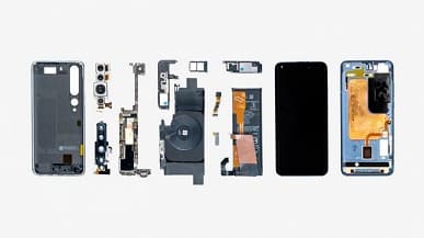 Xiaomi Mi 10 Pro показал все свои «внутренности»