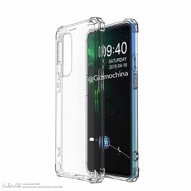 OnePlus 9 впервые показали со всех сторон в прозрачном чехле