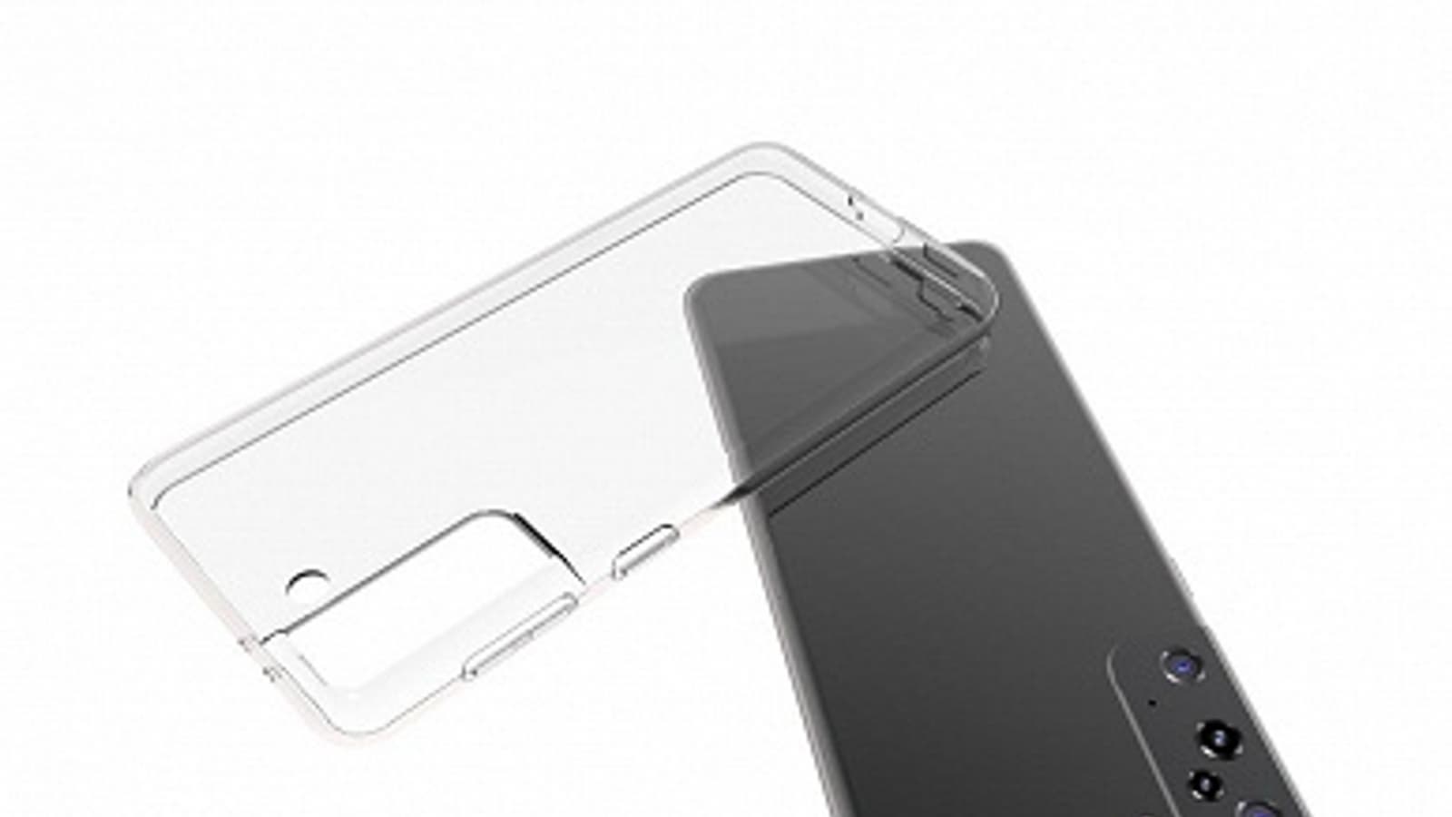 Samsung Galaxy S21 Plus показали в прозрачном чехле со всех сторон