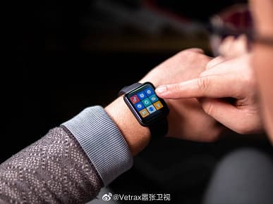 Масса живых фото Redmi Watch с упаковкой, зарядкой и Redmi Note 9