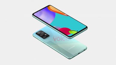 Нефлагманский смартфон Samsung, который, вероятно, обойдёт многие iPhone. Смотрим на первые изображения Galaxy A52