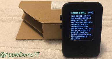 Apple Watch с тремя кнопками без Digital Crown. Опубликованы фотографии прототипа