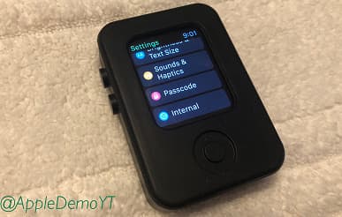 Apple Watch с тремя кнопками без Digital Crown. Опубликованы фотографии прототипа