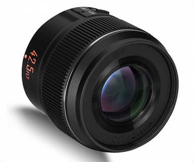 Объектив Yongnuo YN 42.5mm f/1.7M II предназначен для камер системы Micro Four Thirds