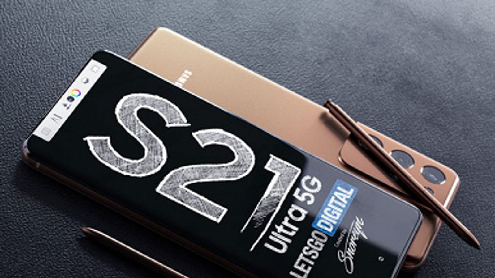 Полноценная замена Galaxy Note20. Samsung Galaxy S21 Ultra со стилусом S Pen на больших и красивых рендерах