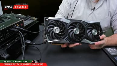 Компания MSI показала видеокарту Radeon RX 6800 XT Gaming X Trio и подтвердила выпуск модели RX 6900 XT Gaming X Trio 