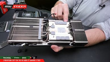 Компания MSI показала видеокарту Radeon RX 6800 XT Gaming X Trio и подтвердила выпуск модели RX 6900 XT Gaming X Trio 