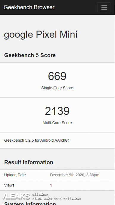 Google Pixel Mini уже сравнили с Xiaomi Mi 10i и Redmi Note 9 Pro 5G