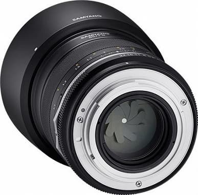 Объектив Samyang MF 85mm F1.4 MK2 выпускается в вариантах с креплениями Canon EF, Nikon F, Sony E, Fujifilm X, Canon M и MFT