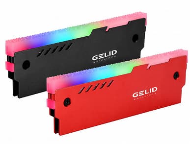 Радиаторы Gelid Lumen, украшенные подсветкой RGB, предназначены для модулей памяти