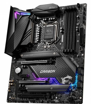 Системные платы MSI MPG на чипсетах Intel 400-й серии относятся к среднему сегменту Системные платы MSI MPG на чипсетах Intel 400-й серии относятся к среднему сегменту