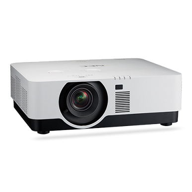 Проектор NEC Display P506QL поддерживает разрешение 4K UHD (3840 x 2160 пикселей)