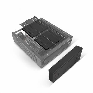 Высоту корпуса SilverStone Mini Milo 10 можно менять