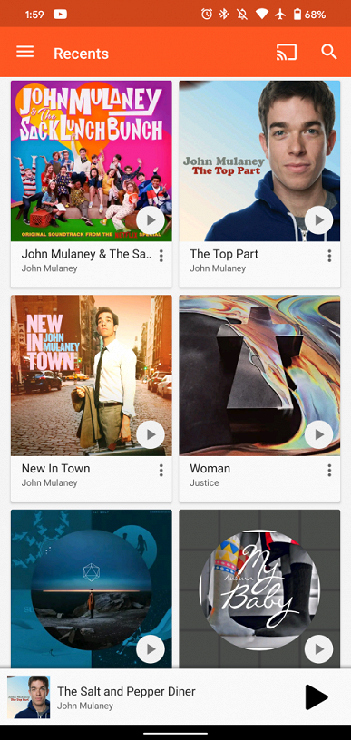 YouTube Music стал удобнее. Тестируется функция «недавние действия»