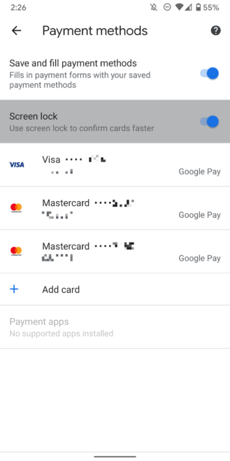 В Google Chrome станет намного удобнее платить. Появится поддержка биометрии