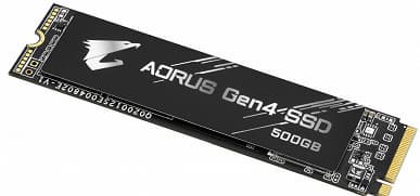 Твердотельные накопители Gigabyte Aorus Gen4 предложены объемом 500 ГБ, 1 ТБ и 2 ТБ