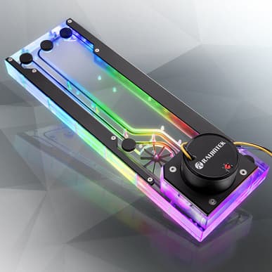 Распределительная пластина Raijintek Acheron 360 поставляется в вариантах с помпой и без