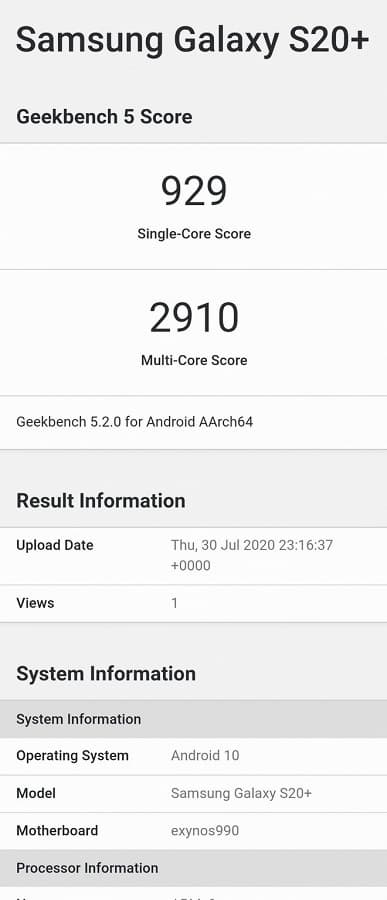 Samsung Galaxy Note20 разочаровал еще до анонса