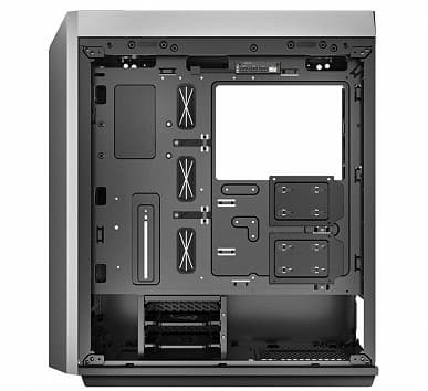 Передняя и верхняя панели корпуса DeepCool CL500 изготовлены из сетки