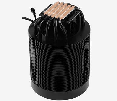 Система охлаждения AeroCool Mirage 5 имеет непривычную форму