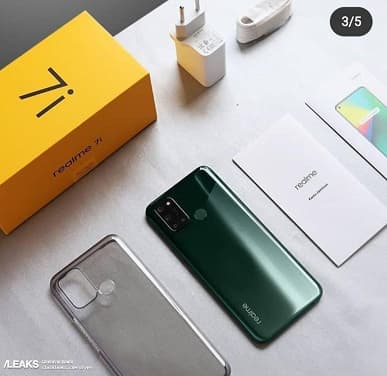 Snapdragon 662, 90 Гц и 64 Мп. Первые живые фото Realme 7i и его упаковки