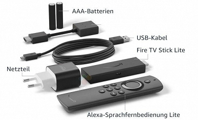 Конкурент Xiaomi Mi TV Stick на первых изображениях. Так выглядит Amazon Fire TV Stick Lite