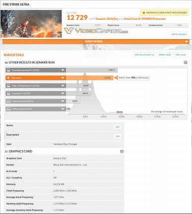 GeForce RTX 3090 протестировали в 3DMark. Она на 50% быстрее GeForce RTX 2080 Ti