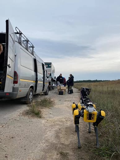 Знаменитый робопёс Spot прошёлся по Чернобылю