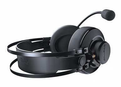 В игровой гарнитуре Cougar VM410 используются 53-миллиметровые излучатели и кабели «аудиофильского уровня»
