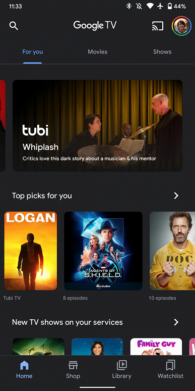 Началось распространение Google TV для Android 