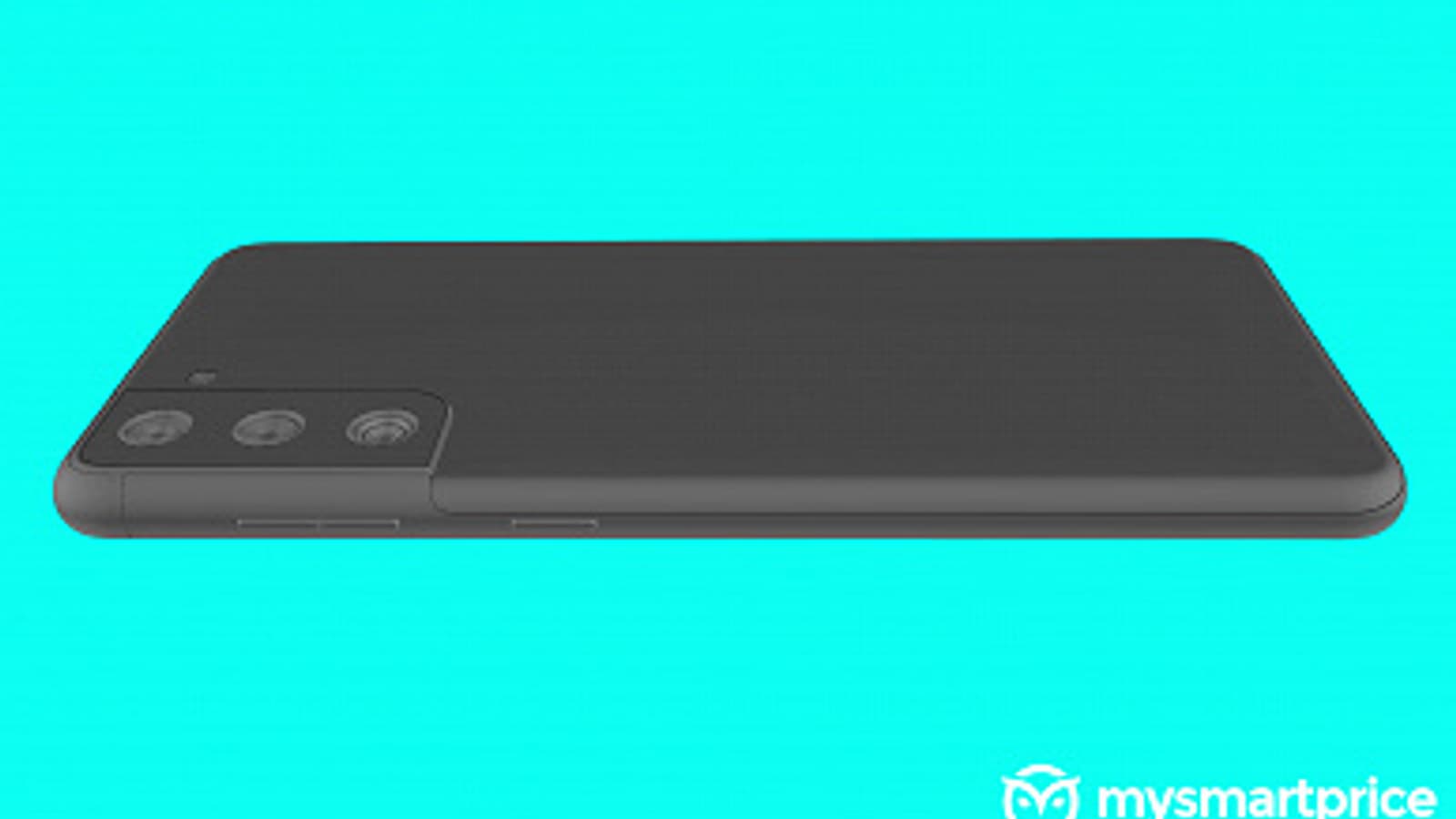 Samsung Galaxy S21+ с плоским экраном позирует на рендерах