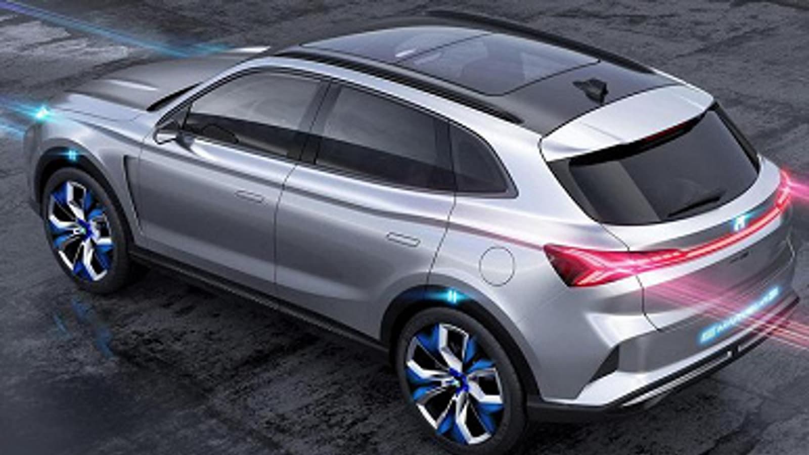 Самый умный электромобиль. Внедорожник Roewe Marvel R стал первым с поддержкой функций 5G V2X