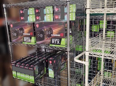 Реальные цены на GeForce RTX 3060 за несколько дней до старта продаж