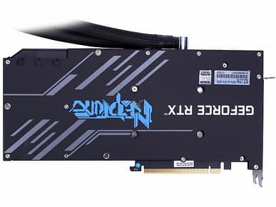 Видеокарта Colorful RTX 3070 Neptune оснащена системой жидкостного охлаждения