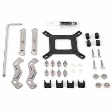 Процессорная система охлаждения SilverStone Hydrogon D120 ARGB построена по классической схеме