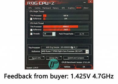 Инженерный образец APU AMD Ryzen 7 5700G замечен на аукционе eBay
